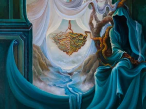 draped fabric