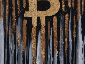 with vertical gold
