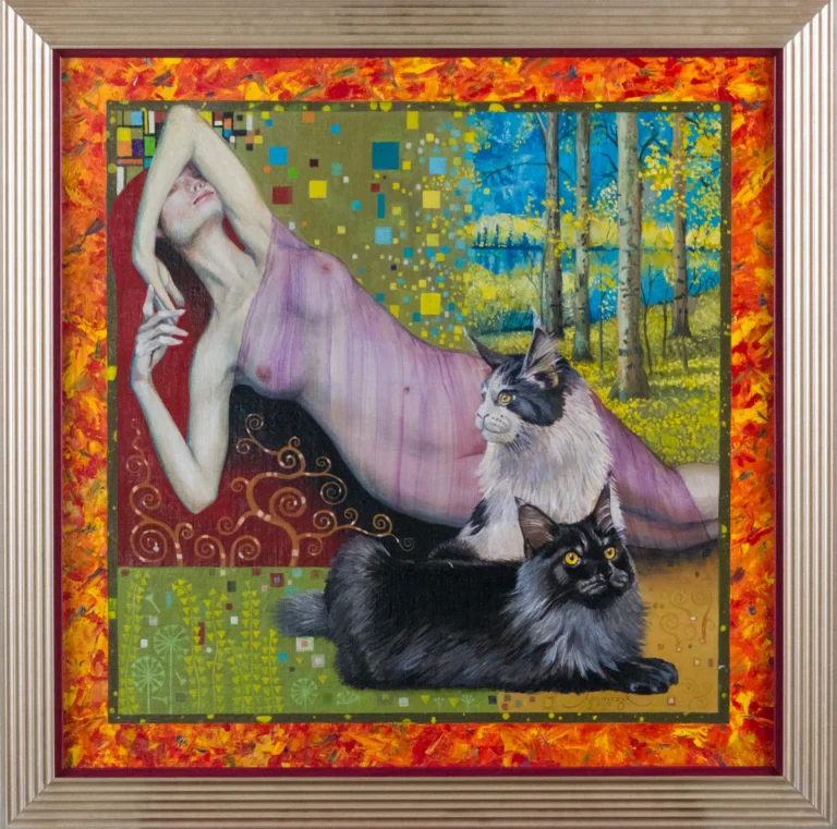 Herzlichen Dank Herr Klimt. Senność a la Klimt