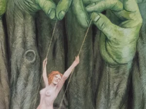 large green hands